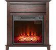 40 Electric Fireplace Elegant Amazon Akdy 27" Brown Wood Finish Insert Freestanding