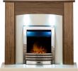 40 Electric Fireplace Luxury Details About Adam Fireplace Suite Walnut & Eclipse Electric Fire Chrome and Downlights 48"