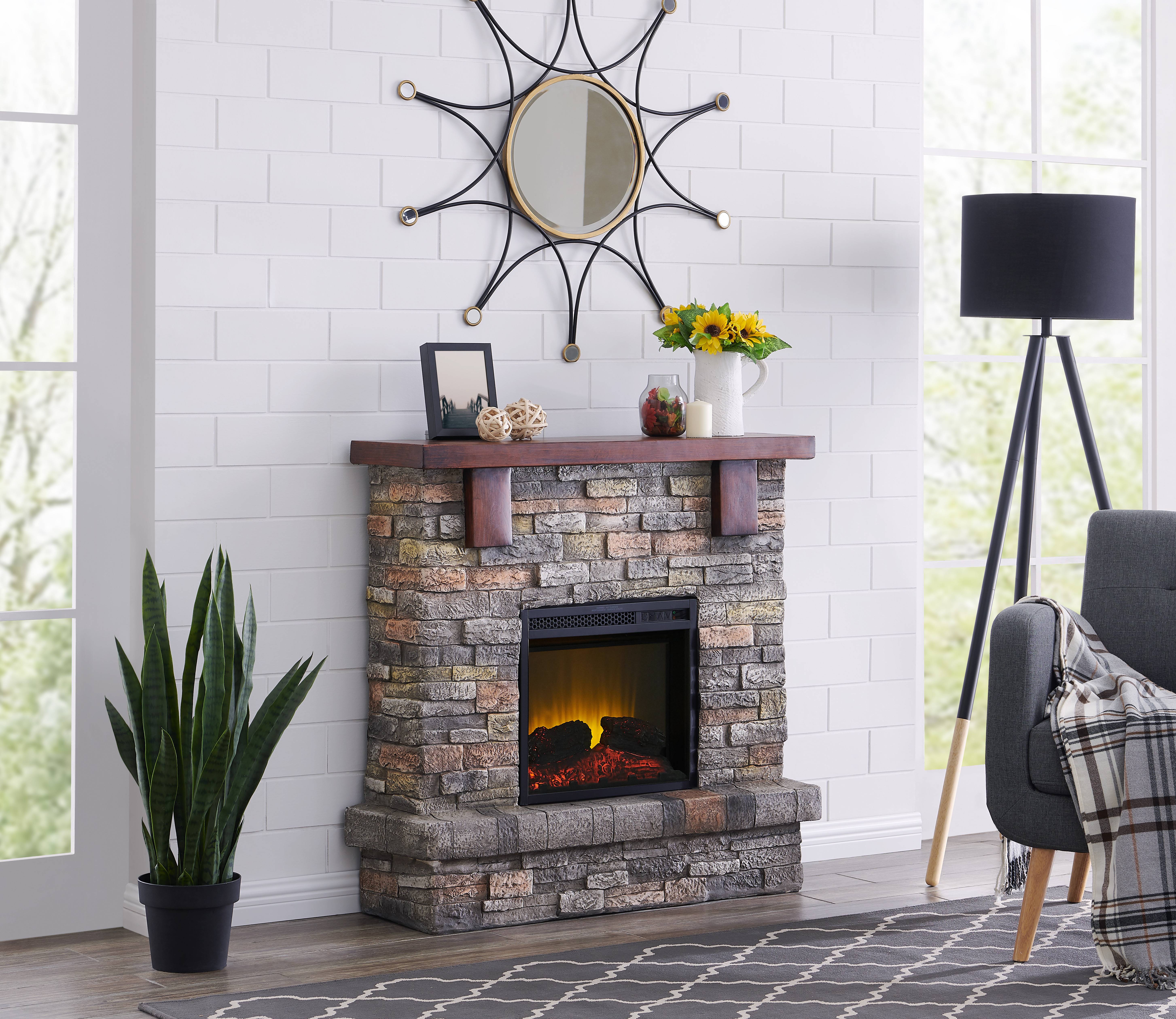 bold 40 inch electric fireplace insert