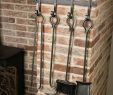 5 Piece Fireplace tool Set Beautiful Wall Fireside Accessories Panion Set