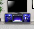 50 Inch Electric Fireplace Tv Stand Inspirational Ameriwood Home Lumina Fireplace Tv Stand for Tvs Up to 70" Wide Black Oak Walmart