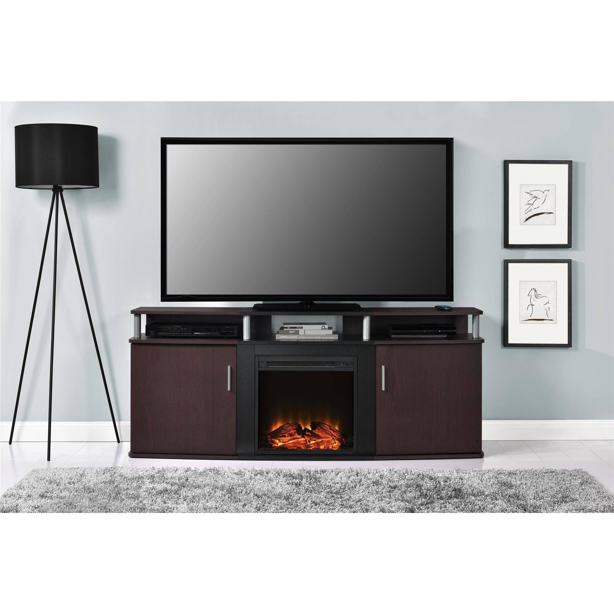 50 Inch Electric Fireplace Tv Stand Inspirational Carson Fireplace Tv Console for Tvs Up to 70 Multiple Colors