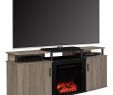 50 Inch Electric Fireplace Tv Stand New Ameriwood Windsor 70 In Weathered Oak Tv Console with