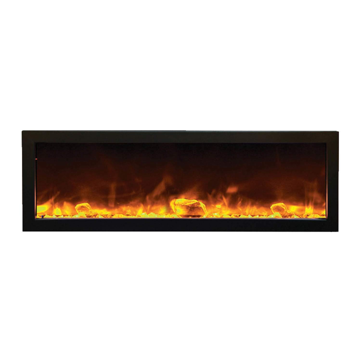 50 Inch Recessed Electric Fireplace Awesome Amazon Amantii Bi 50 Slim Od Outdoor Panorama Series