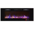 52 Inch High Electric Fireplace Awesome Regal Flame astoria 60" Pebble Built In Ventless Recessed Wall Mounted Electric Fireplace Better Than Wood Fireplaces Gas Logs Inserts Log Sets