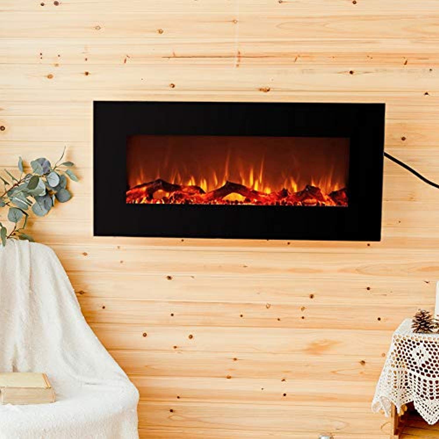 52 Inch High Electric Fireplace Beautiful Flame Homedcor Home D©cor In 2019