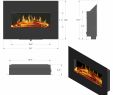 52 Inch High Electric Fireplace Luxury Golden Vantage Fp0063 26" Wall Mount Electric Fireplace 3d Flames Firebox W Logs Heater