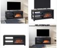55 Inch Electric Fireplace Inspirational 48 Inch Tv Stand with Fireplace Media Console Electric