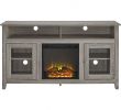 55 Inch Tv Stand with Fireplace Best Of Walker Edison Freestanding Fireplace Cabinet Tv Stand for Most Flat Panel Tvs Up to 65" Driftwood