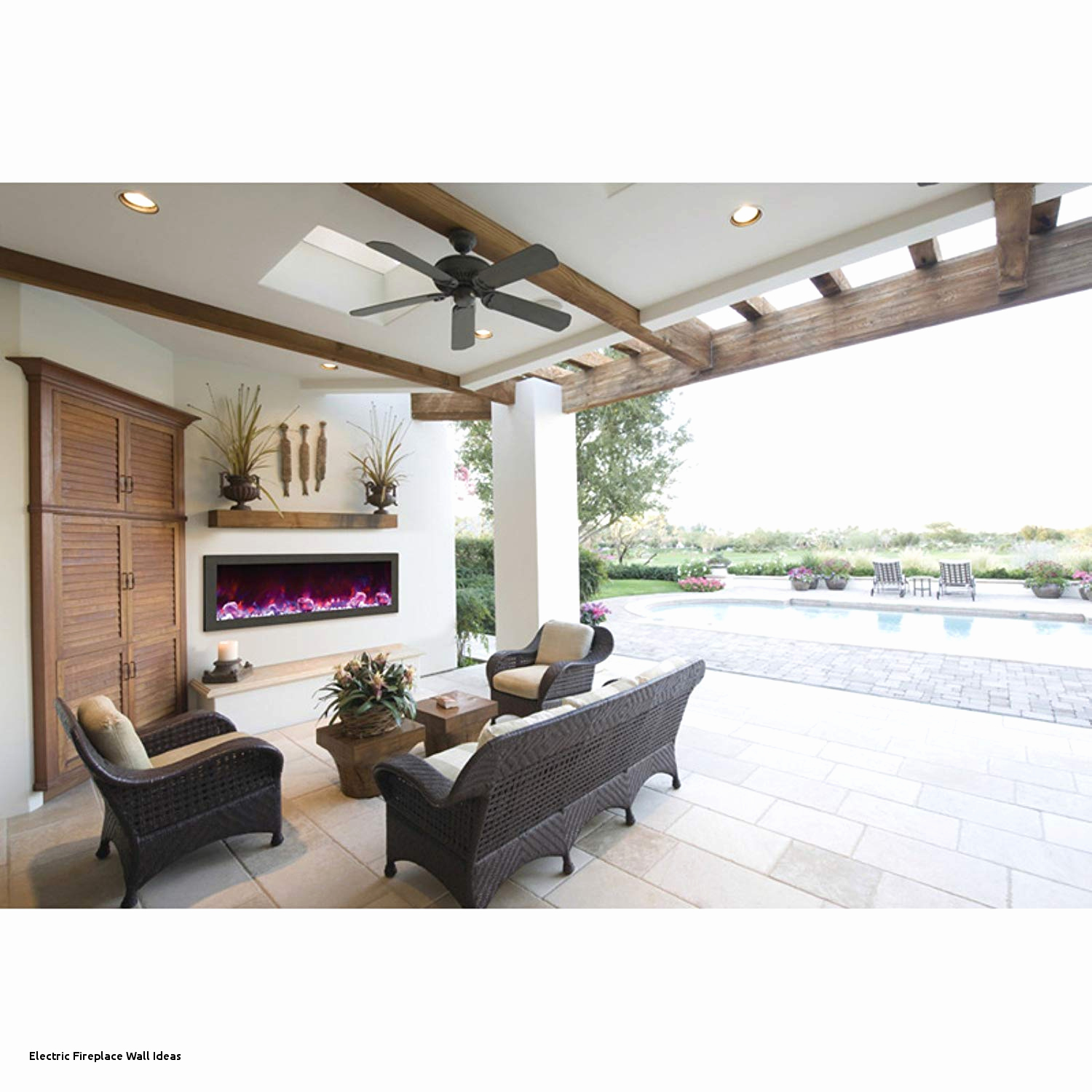Electric Fireplaces Under 200 The Outrageous Unbelievable amantii bi 60 slim od outdoor panorama series slim best of electric fireplace wall ideas of electric fireplace wall ideas