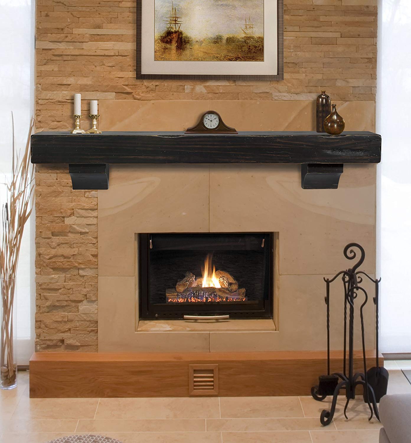 60 Inch Fireplace Mantel Best Of Pearl Mantels 412 48 Shenandoah Pine 48 Inch Fireplace