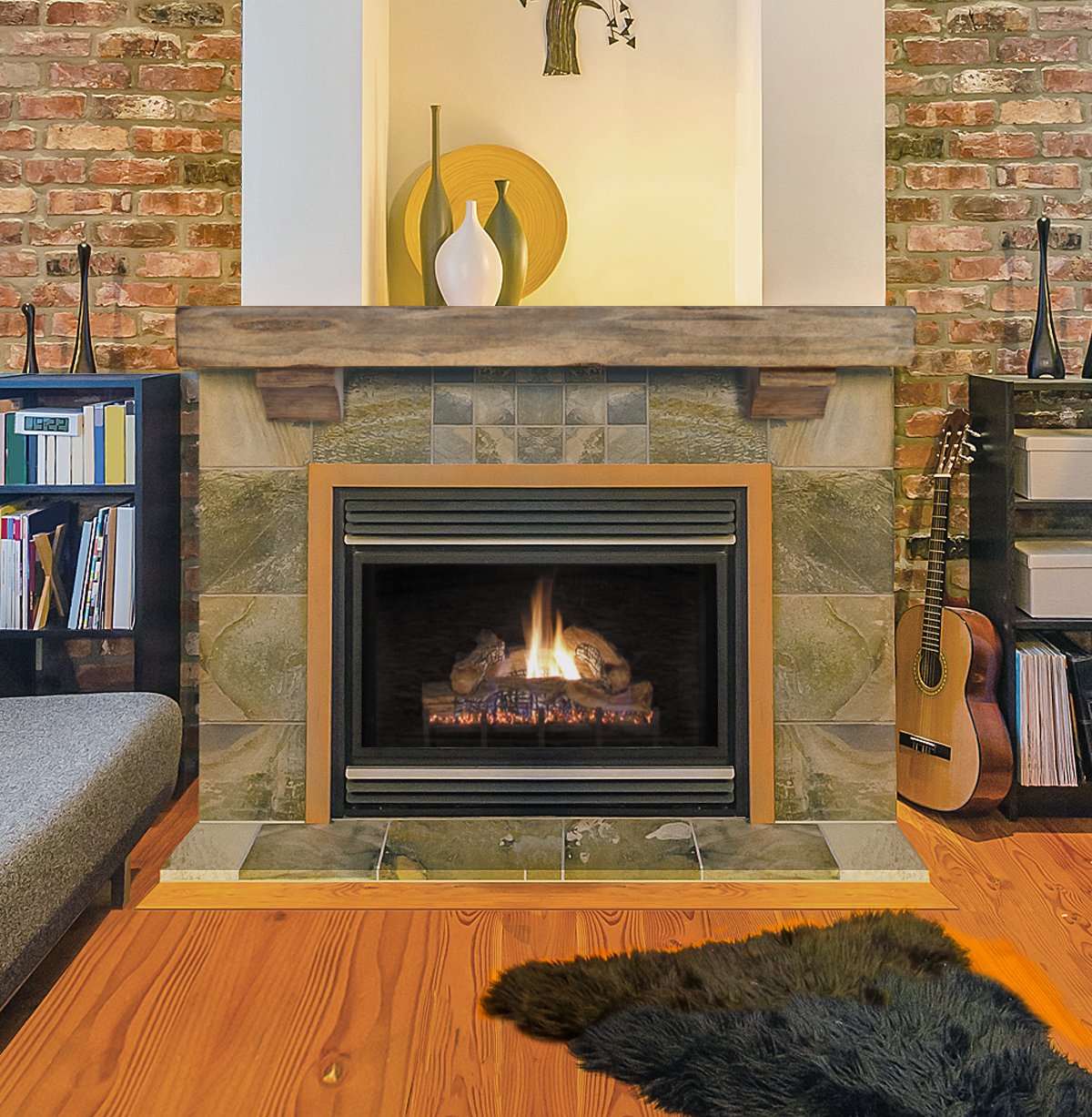 Amazon Pearl Mantels Fireplace Mantel Shelves 81DUWOddVqL