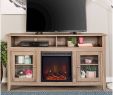 60 Inch Tall Electric Fireplace Luxury Walker Edison Freestanding Fireplace Cabinet Tv Stand for Most Flat Panel Tvs Up to 65" Driftwood