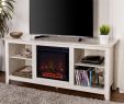 60 Inch Tv Stand with Fireplace Beautiful Walker Edison Fireplace Tv Stand White Wash In 2019