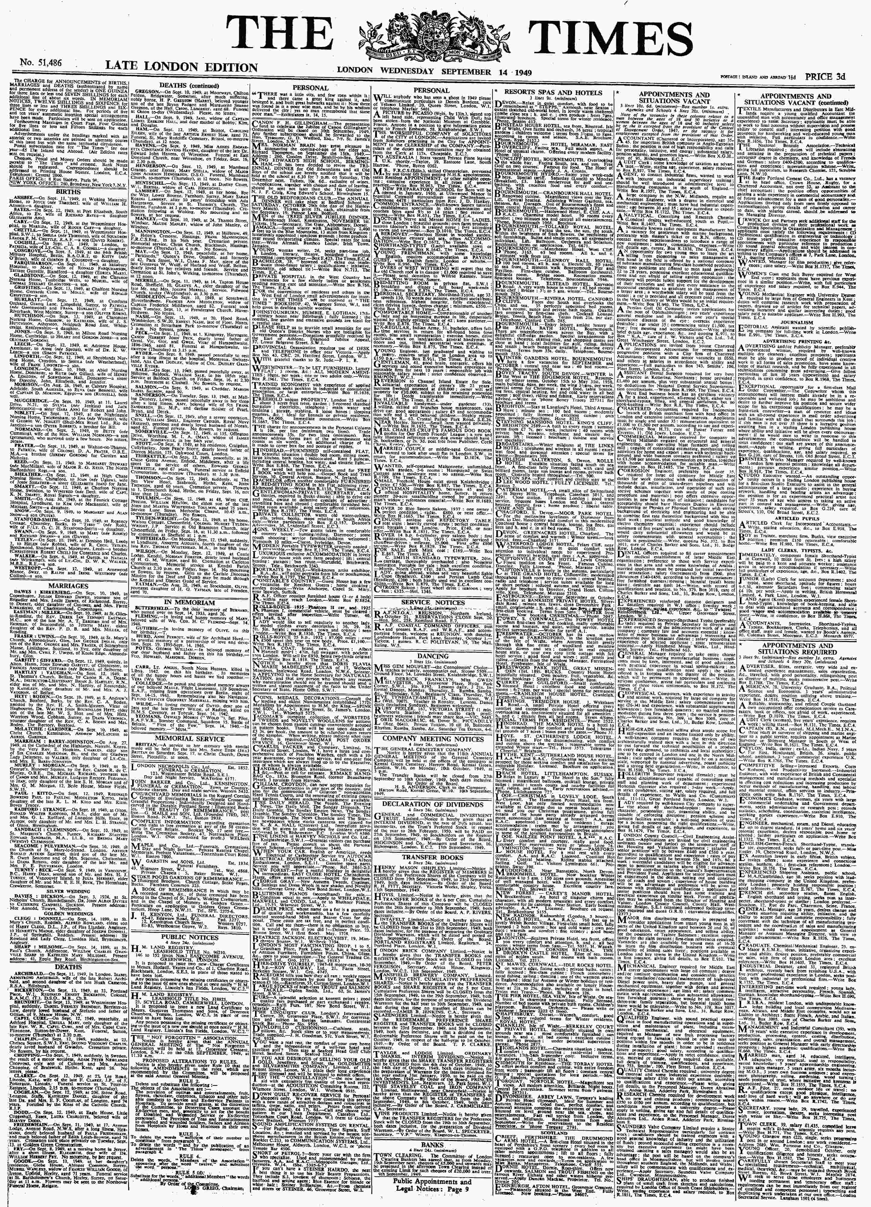 Archive Page Viewer September 14 1949 full