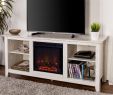 65 In Tv Stand with Fireplace Inspirational Walker Edison Fireplace Tv Stand White Wash In 2019