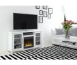 65 Inch Electric Fireplace Tv Stand Unique Rossville 54 In Media Console Electric Fireplace Tv Stand In White