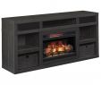 70 Inch Fireplace Unique Fabio Flames Greatlin 64" Tv Stand In Black Walnut