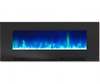 72 Electric Fireplace Fresh Cambridge 50 In Wall Mount Electric Fireplace In Black with