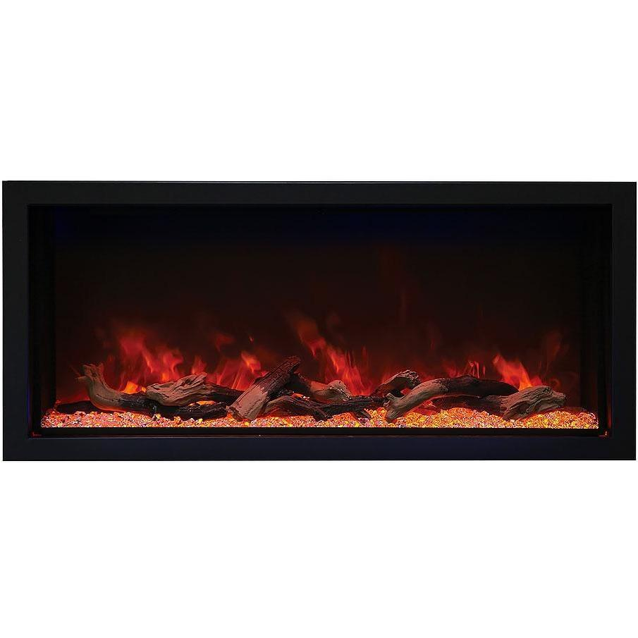 72 Inch Electric Fireplace Lovely Amantii Deep Xt Panorama Black Steel Surround Electric