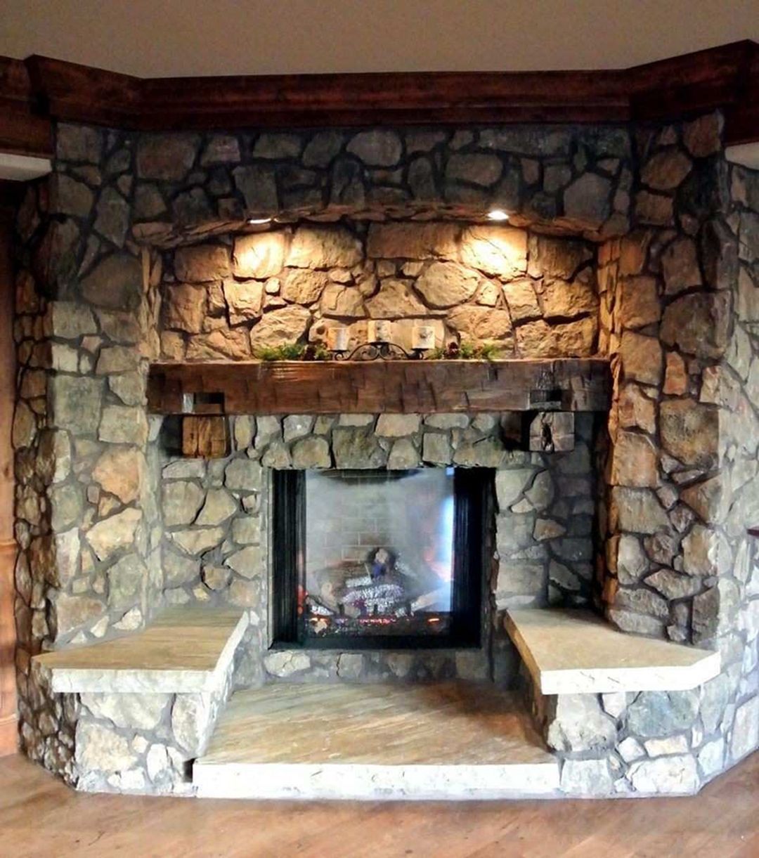 A Cozy Fireplace Elegant 25 Amazing Rustic Fireplace Design Ideas for Cozy Winter