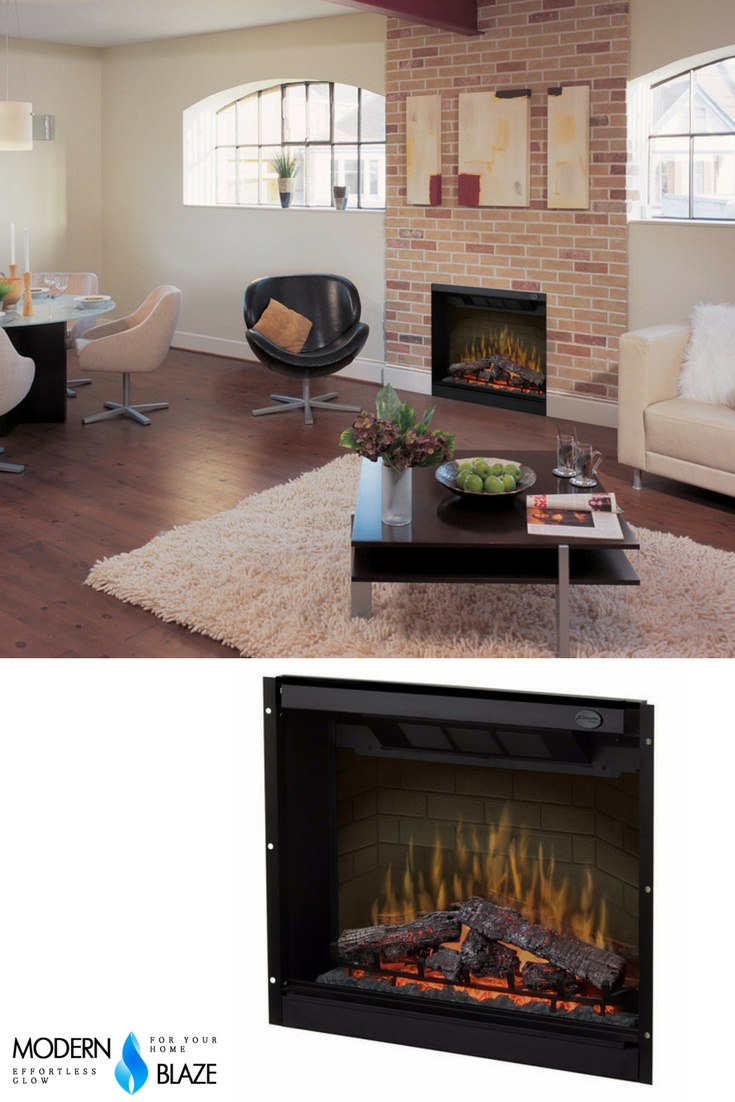 A Fireplace Luxury Dimplex 32" Multi Fire Built In Electric Firebox Ul Listed