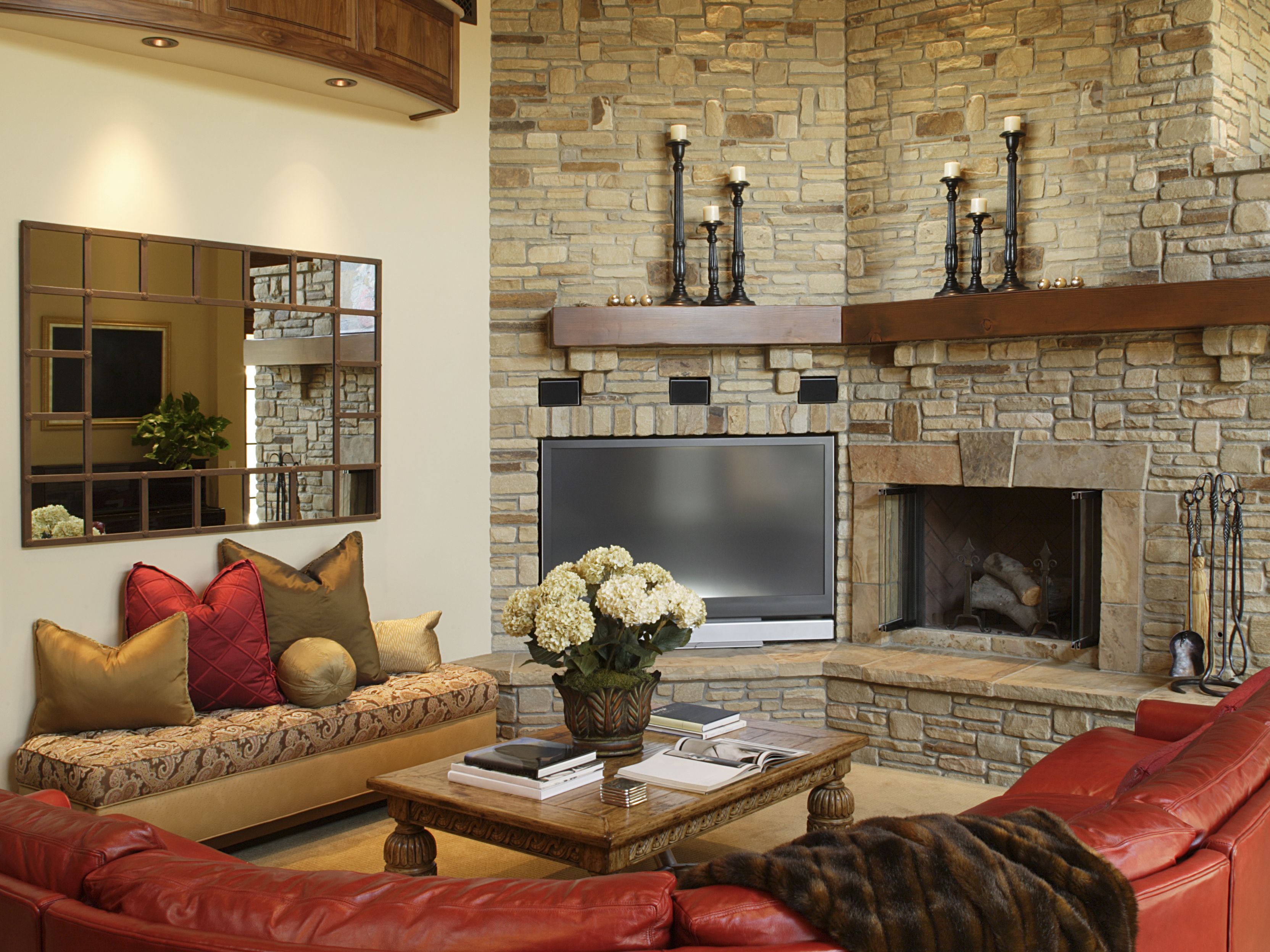Adding A Fireplace to An Interior Wall New Manufactured Stone Veneer What to Know before You Buy