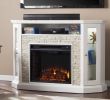 Alcott Hill Electric Fireplace Unique Media Fireplace with Remote