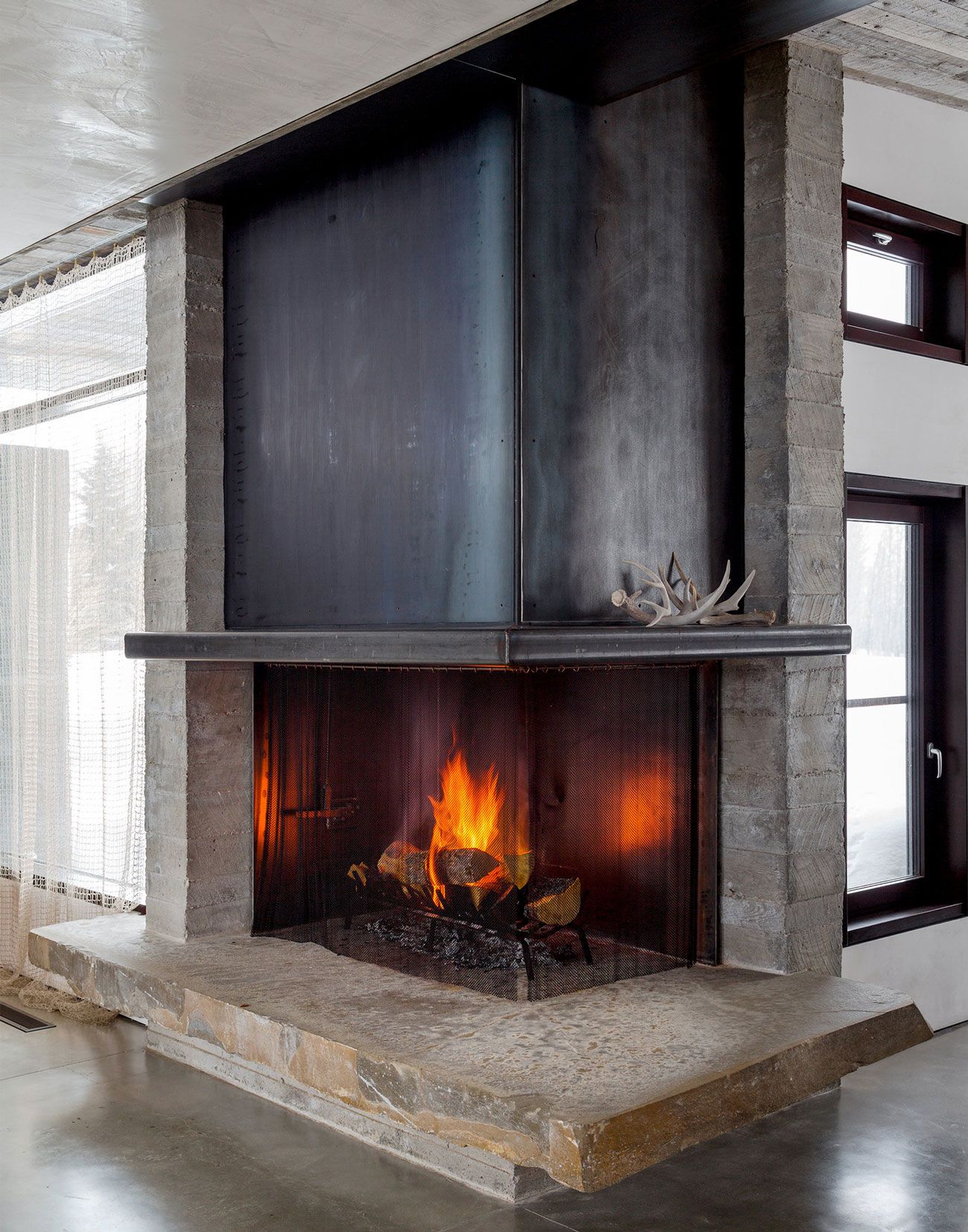 Alpine Fireplace Fresh Jh Modern by Pearson Design Group 14 Fireplace