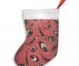 Amazon Fireplace Lovely Amazon Christmas Xmas Stocking Eyes Feather Santa socks