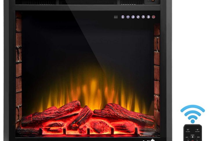 Amazon Prime Electric Fireplaces Best Of Best fort Recessed 36&quot; Electric Fireplace Multi Operating Electric Fireplace Insert with Remote 750w 1500w Built In Electric Fireplace