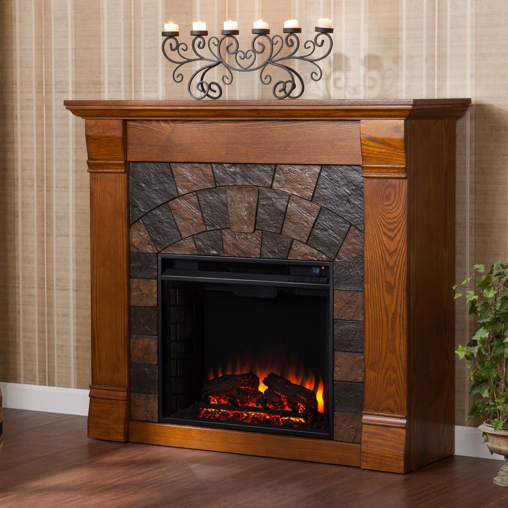 Ambient Fireplace Remote Beautiful Sei Jamestown 45 5 In W Electric Fireplace In Salem Antique