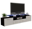 Ameriwood Home Lumina Fireplace Tv Stand Unique Meble Furniture & Rugs Tv Stand Vegas Matte Body High Gloss Doors Modern Tv Stand Black White