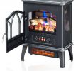 Amish Electric Fireplace Awesome Chimneyfree Electric thermostat Fireplace Space Heater
