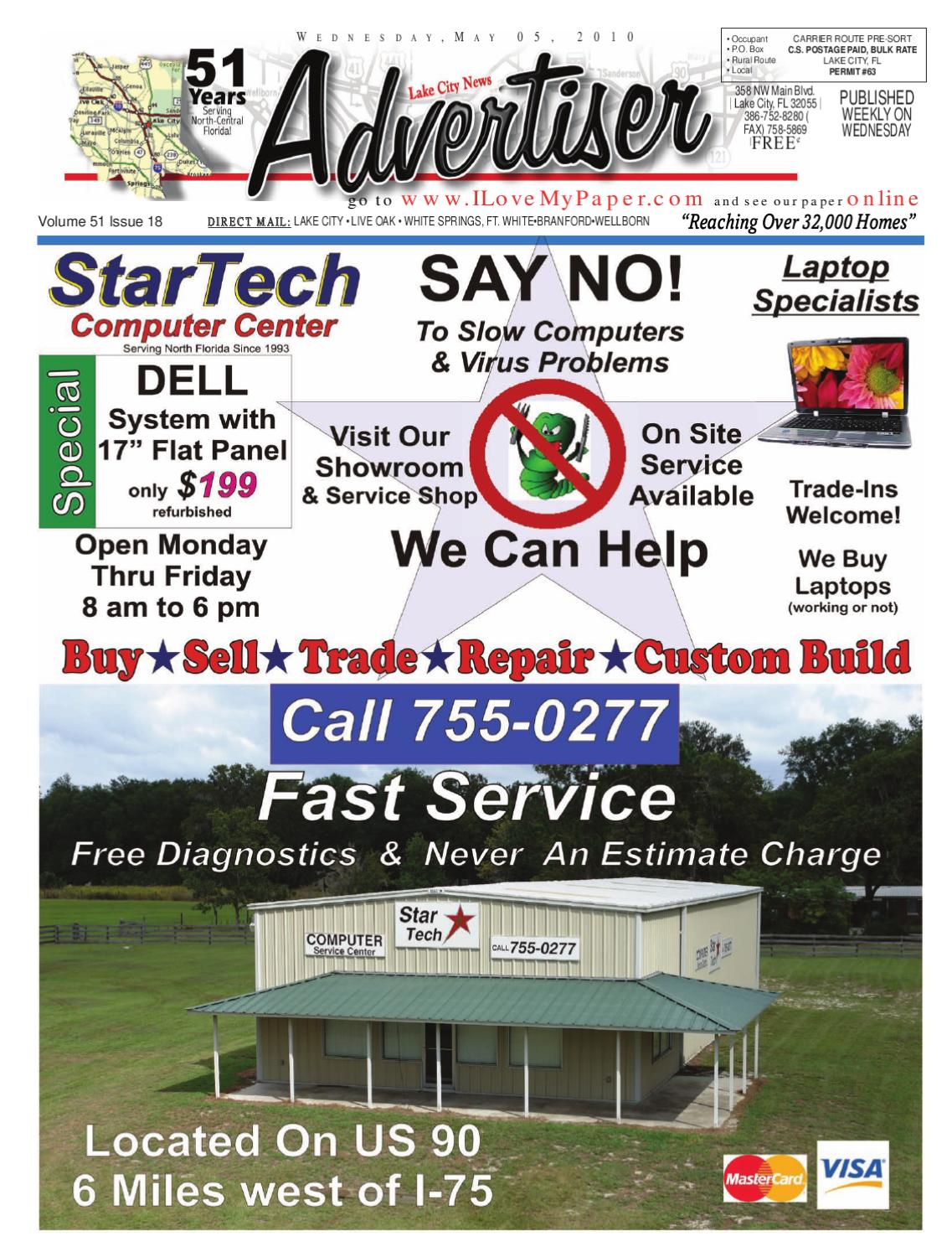 Anniston Fireplace Fresh Newspaper Lake City Advertiser Volume 51 issue 18 by Scbusa