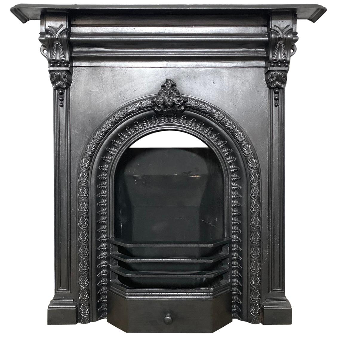 Antique Cast Iron Fireplace Best Of Antique Late Victorian Cast Iron Bination Fireplace with