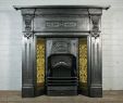 Antique Cast Iron Fireplace Inspirational Antique Late Victorian Cast Iron Bination Fireplace with