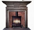 Antique Cast Iron Fireplace Surround Luxury Antique Edwardian Cast Iron Stove Surround In 2019