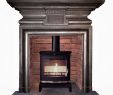 Antique Cast Iron Fireplace Surround Luxury Antique Edwardian Cast Iron Stove Surround In 2019
