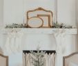 Antique Fireplace Mantel with Mirror Beautiful Vintage Home Decor Simple Vintage Christmas Mantle