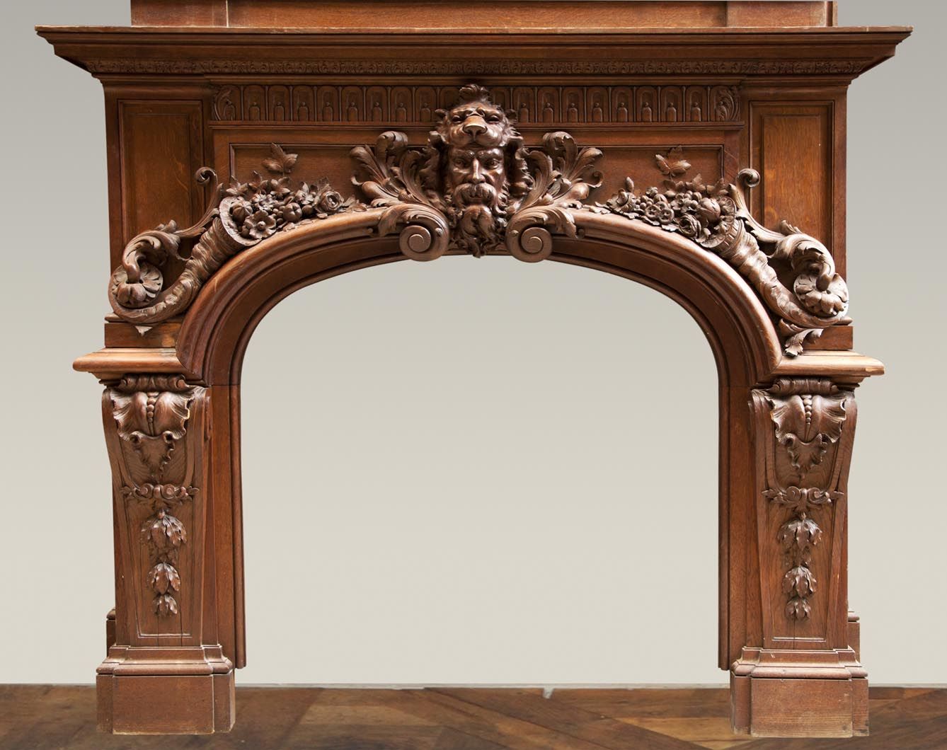 Antique Fireplace Mantel with Mirror Lovely Exceptional Antique Oak Wood Fireplace Made after the Model