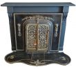 Antique Fireplace Mantels Near Me Best Of American 1960s Metal Bronze and Wood Faux Electric Fire