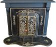 Antique Fireplace Mantels Near Me Best Of American 1960s Metal Bronze and Wood Faux Electric Fire