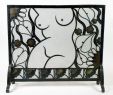 Antique Fireplace Screen Inspirational Art Nouveau 1920s Gorgeous “nude Female ” Iron Fireplace