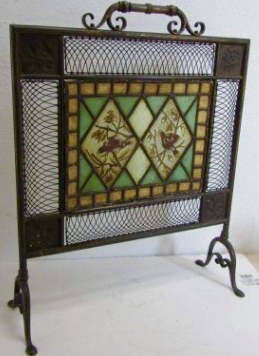 Antique Fireplace Screen Lovely Fire Screen Fire Screens Antique Pinterest