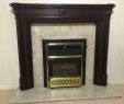 Antique Gas Fireplace Insert Lovely Reduced Gas Fireplace with Marble Hearth Surround and Wood Mantle In Cumbernauld Glasgow