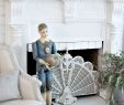 Antique White Fireplace Fresh Wel Ing Fall Home tour Vignettes