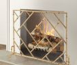 Arched Fireplace Screen Beautiful Lexington Single Panel Fireplace Screen In 2019