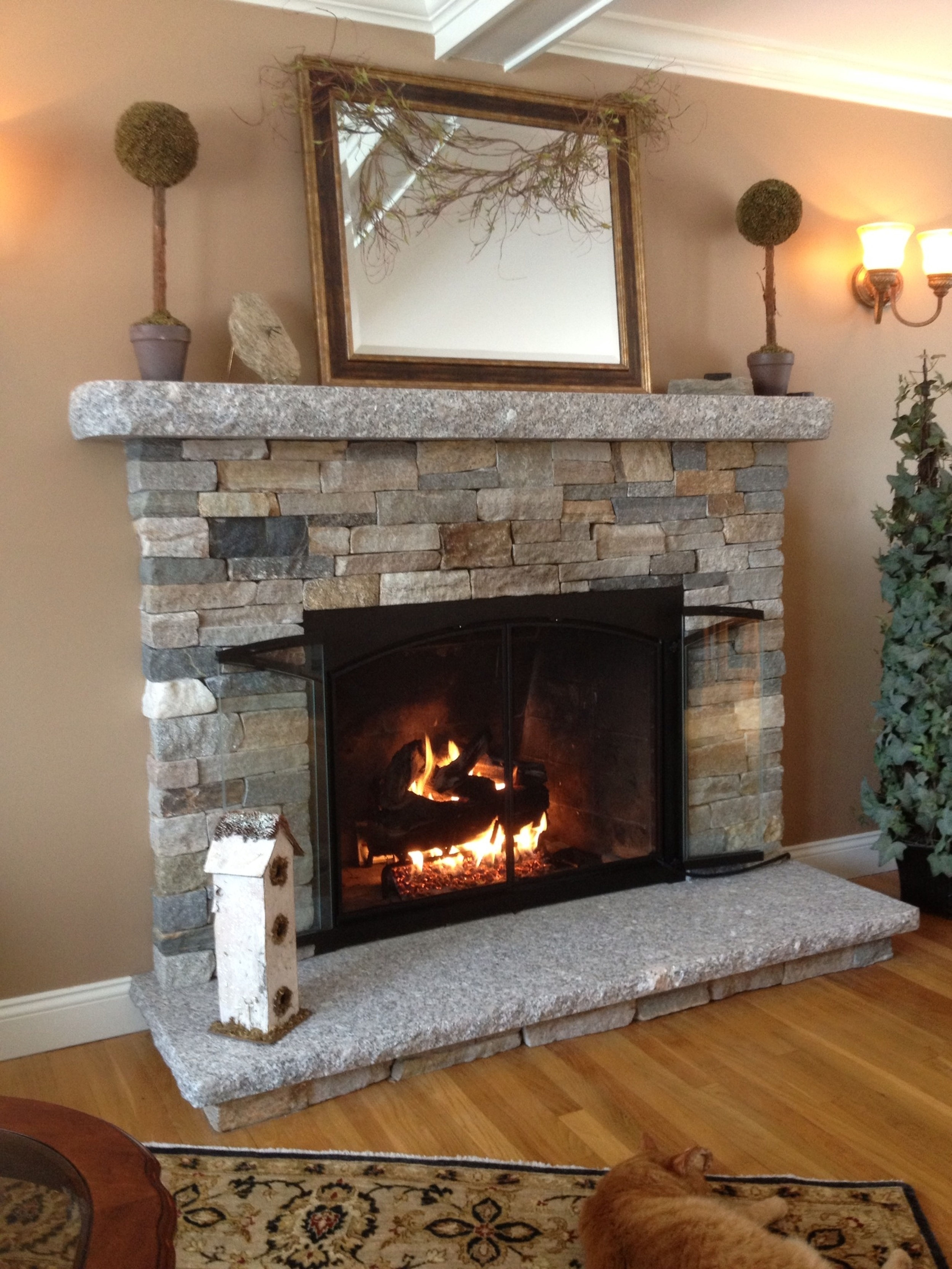 Arnold Stove and Fireplace Elegant Fireplace Stone Tile Charming Fireplace