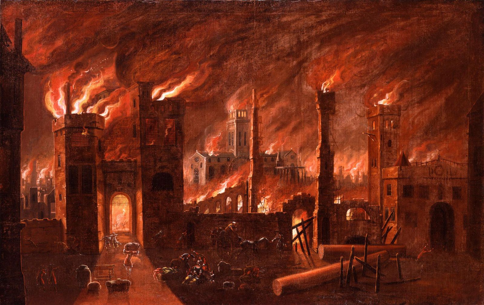 Art Over Fireplace Elegant the Great Fire Of London Was Blamed On Religious Terrorism